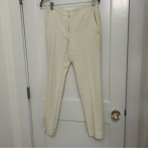 rag & bone Ivory Slim Tapered Trouser Pants Stretch Size 2